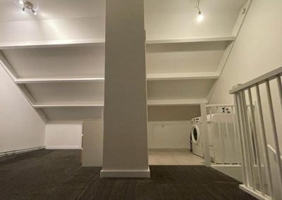 Zolder voorzien van sausklaar stucwerk